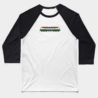 Hungarian Train Engine Baseball T-Shirt